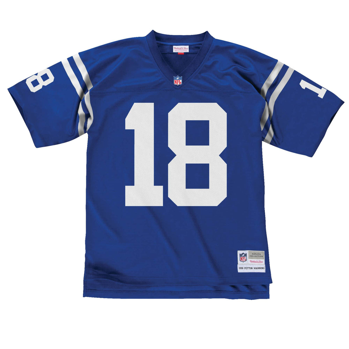 Peyton Manning Indianapolis Colts NFL Mitchell & Ness Men Navy 1998 Legacy Replica Jersey product image 2, provided for