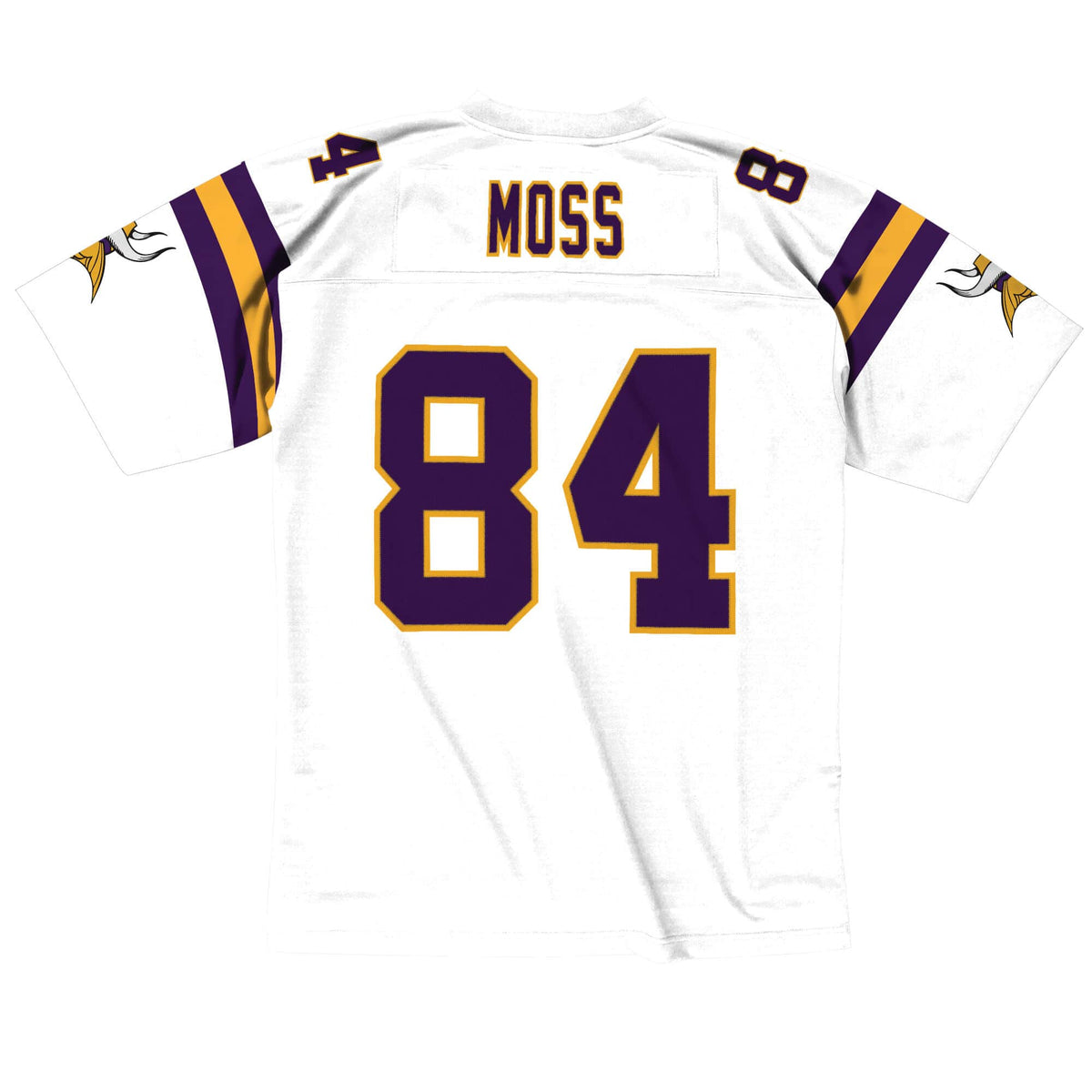 Randy Moss Minnesota Vikings NFL Mitchell & Ness Men White 1998 Legacy Replica Jersey product image 1, provided for visual
