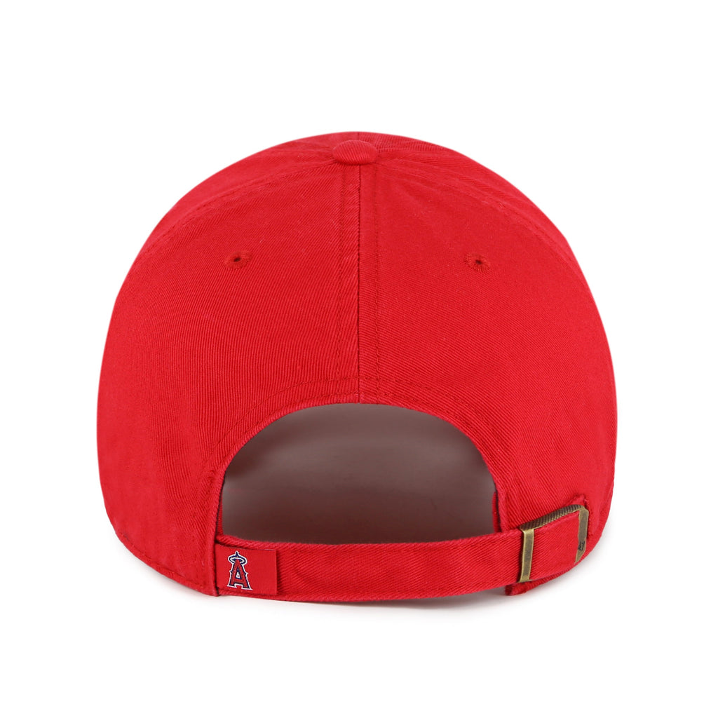 Los Angeles Angels MLB 47 Brand Men Red Clean Up US Adjustable Hat product image 2, provided for visual reference and