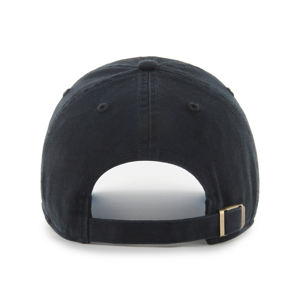 Los Angeles Dodgers MLB 47 Brand Men Black Ocean Drive Clean Up Adjustable Hat product image 2, provided for visual