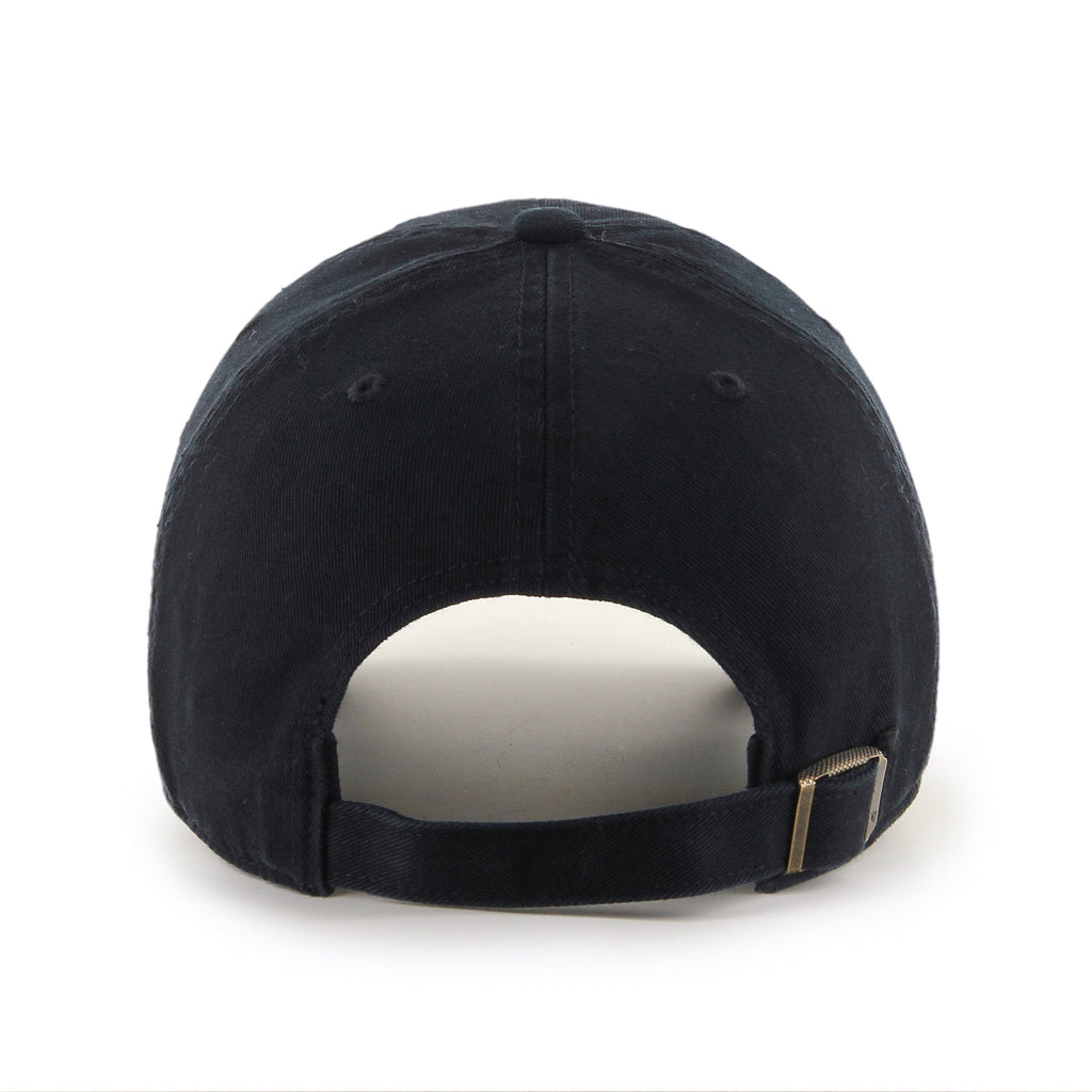 Los Angeles Dodgers MLB 47 Brand Men Black on Black Clean Up Adjustable Hat product image 2, provided for visual reference