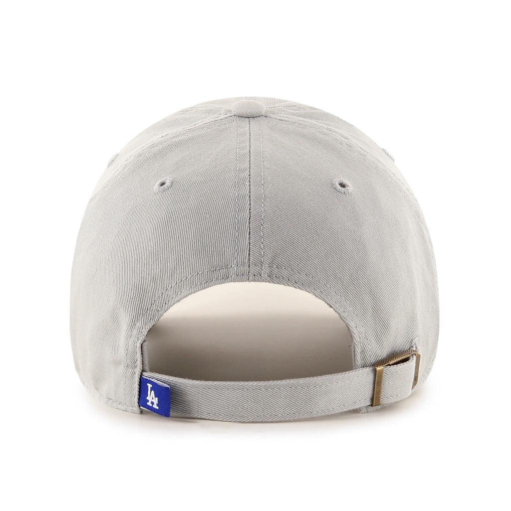 Los Angeles Dodgers MLB 47 Brand Men Grey Clean Up Adjustable Hat product image 2, provided for visual reference and product
