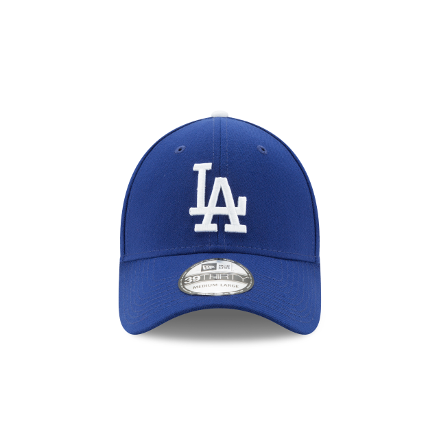 Los Angeles Dodgers MLB New Era Men Royal Blue 39Thirty Team Classic Stretch Fit Hat product image 4, provided for visual