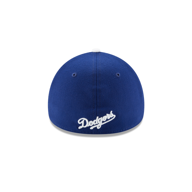 Los Angeles Dodgers MLB New Era Men Royal Blue 39Thirty Team Classic Stretch Fit Hat product image 2, provided for visual