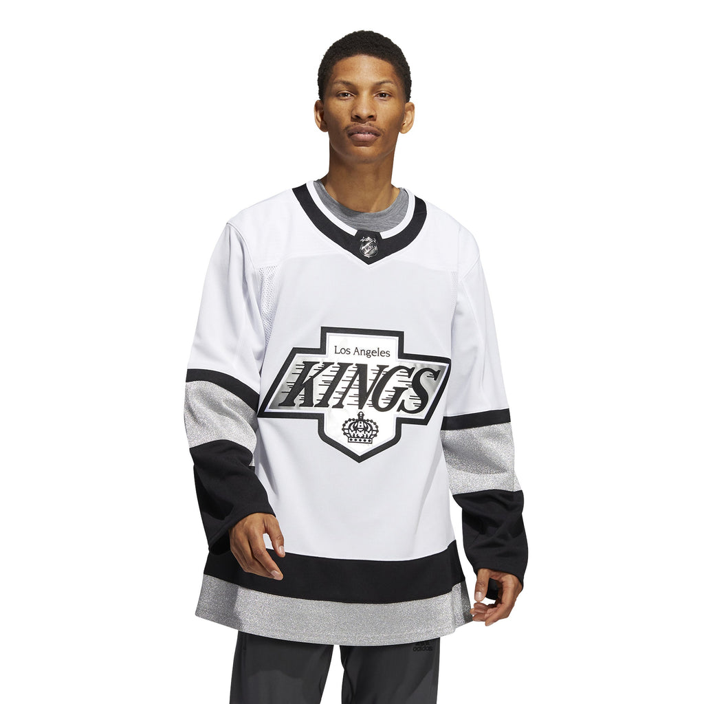 Los Angeles Kings NHL Adidas Men White Primegreen Alternate Authentic Pro Jersey product image 3, provided for visual