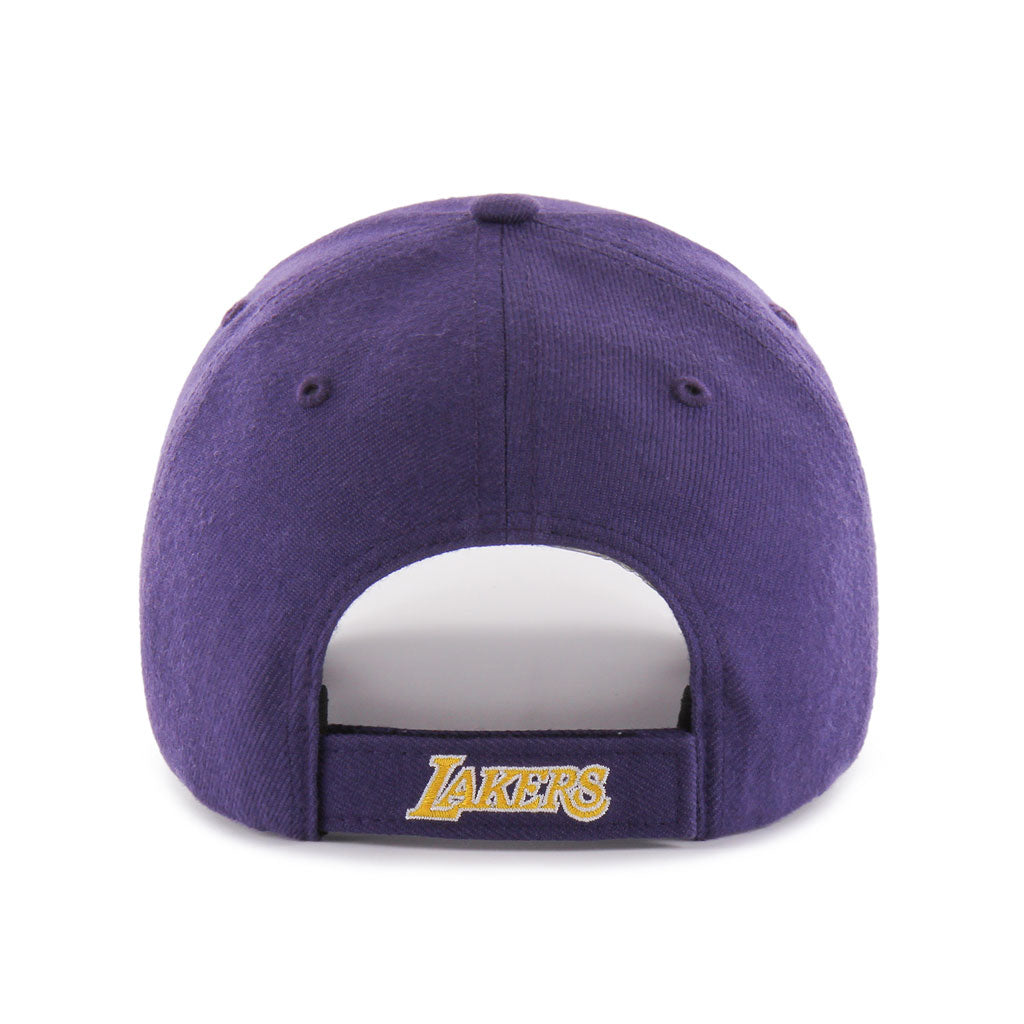 Los Angeles Lakers NBA 47 Brand Men Purple MVP Adjustable Hat product image 2, provided for visual reference and product