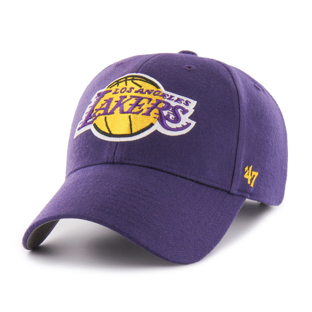 Los Angeles Lakers NBA 47 Brand Men Purple MVP Adjustable Hat product image 1, provided for visual reference and product