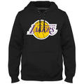 Los Angeles Lakers NBA Bulletin Men Black Express Twill Logo Hoodie product image 1, provided for visual reference and