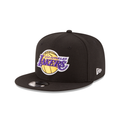 Los Angeles Lakers NBA New Era Men Black 9Fifty Team Color Snapback product image 1, provided for visual reference and