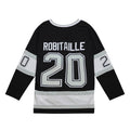 Luc Robitaille Los Angeles Kings NHL Mitchell & Ness Men Black 1992 Blue Line Authentic Jersey product image 1, provided for