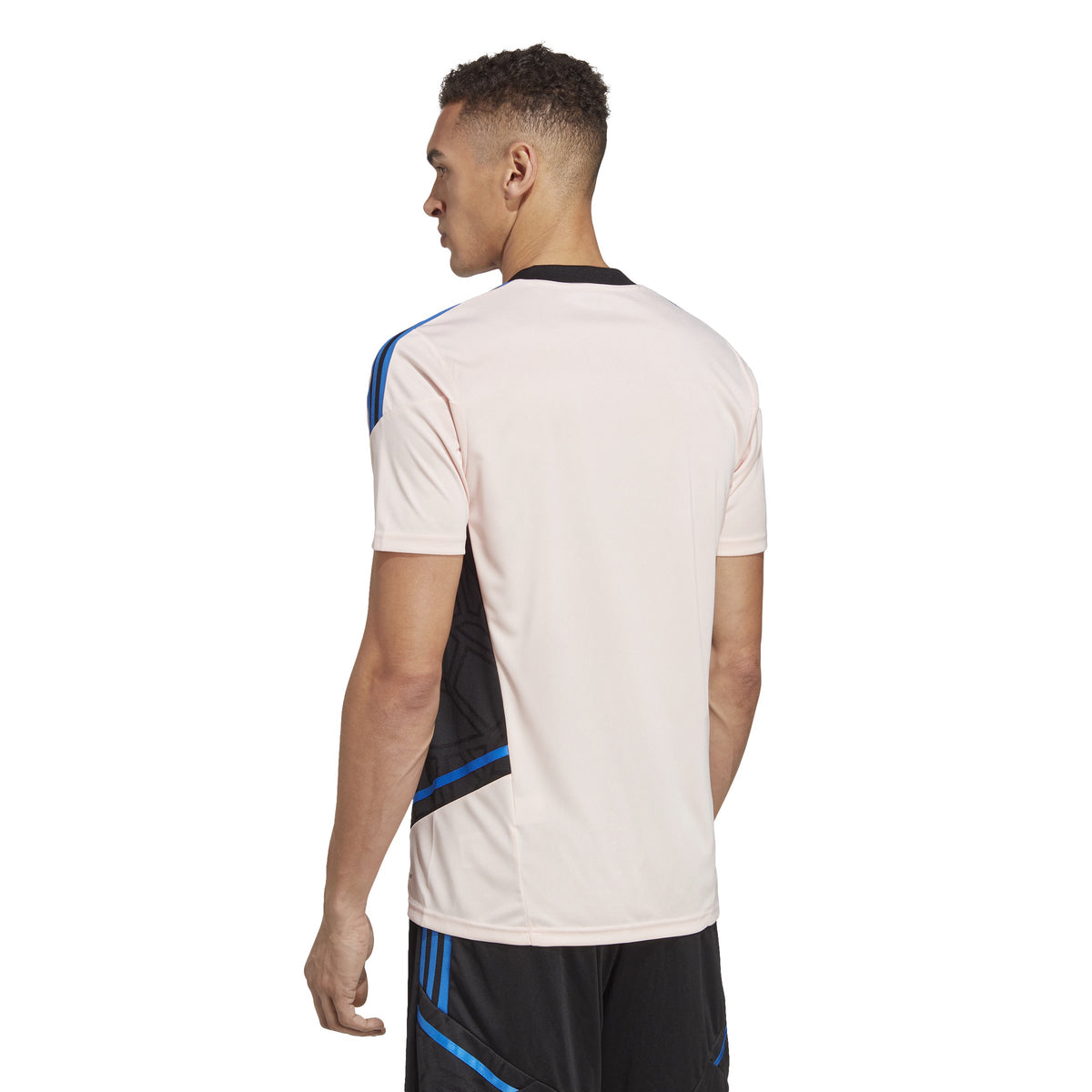 Manchester United FC EPL Adidas Men Icey Pink Condivo 22 Training Jersey product image 4, provided for visual reference and