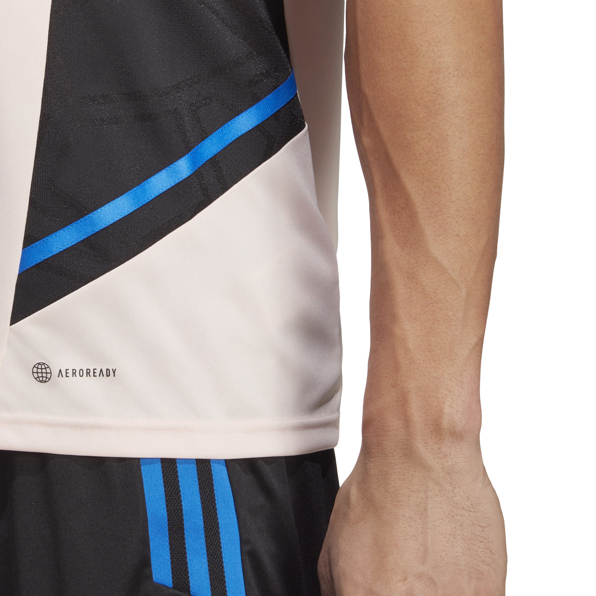 Manchester United FC EPL Adidas Men Icey Pink Condivo 22 Training Jersey product image 7, provided for visual reference and