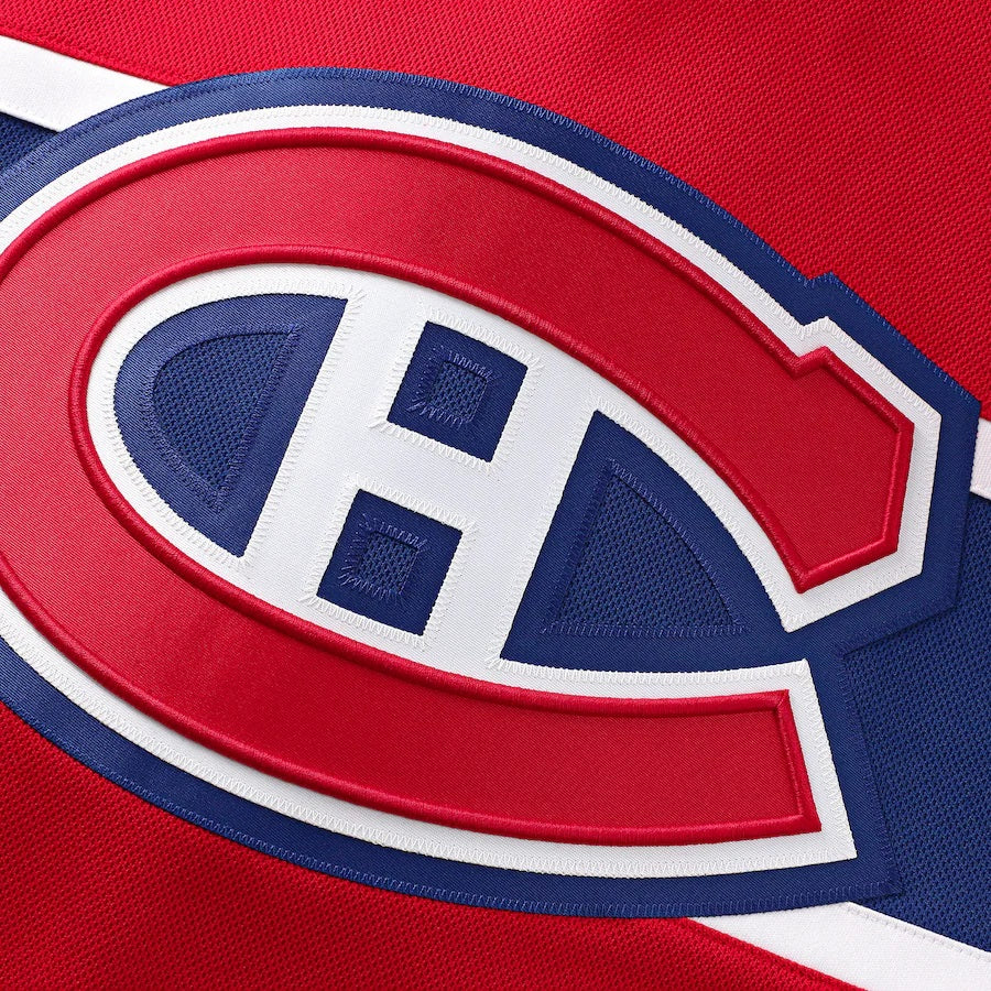Montreal Canadiens NHL Fanatics Branded Men Red Premium Jersey product image 4, provided for visual reference and product