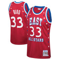 Larry Bird All Stars 1983 Red Hardwood Classics Swingman Basketball Jersey product image 1, provided for visual reference