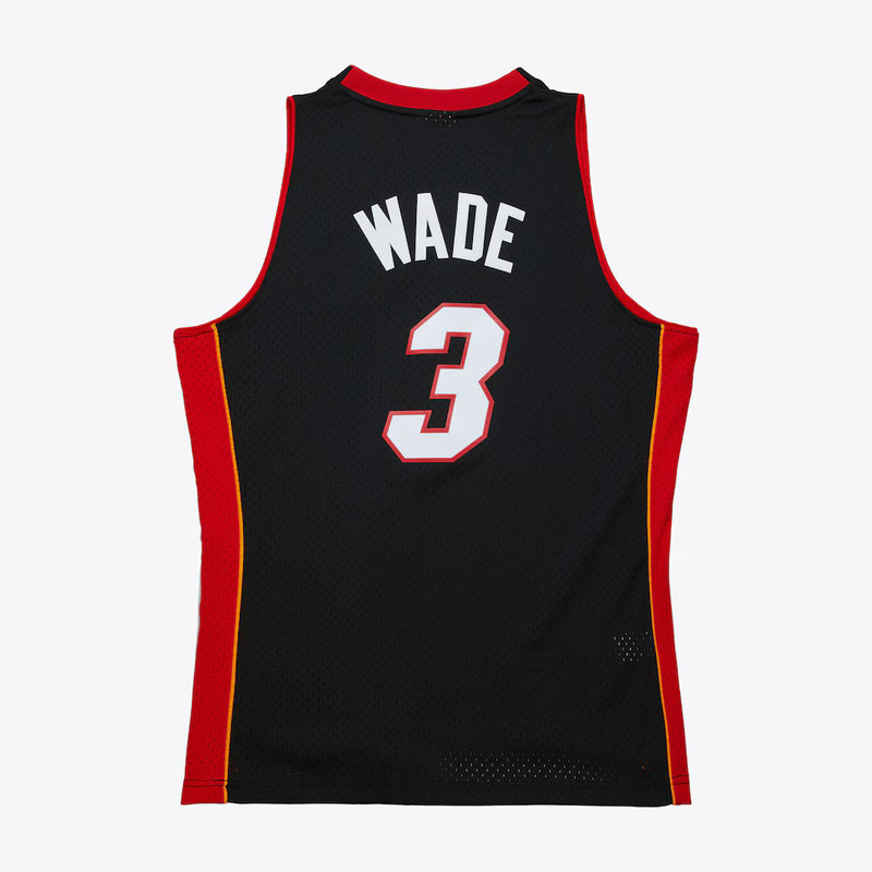 Miami Heat Dark El Heat Swingman Jersey Dwyane Wade 2008 | RTJ13129 product image 2, provided for visual reference and