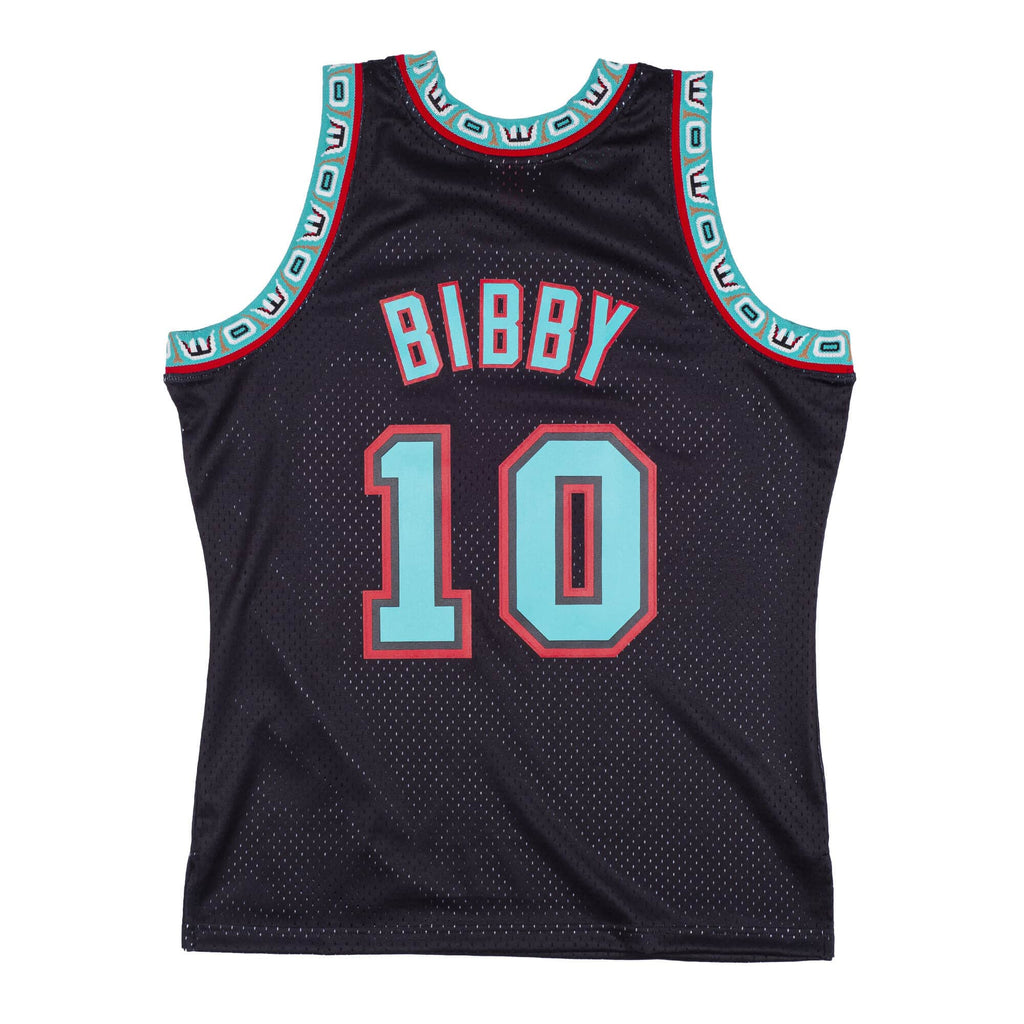 Mike Bibby Vancouver Grizzlies NBA Mitchell & Ness Men Black 1998-99 Reload Hardwood Classics Swingman Jersey product image