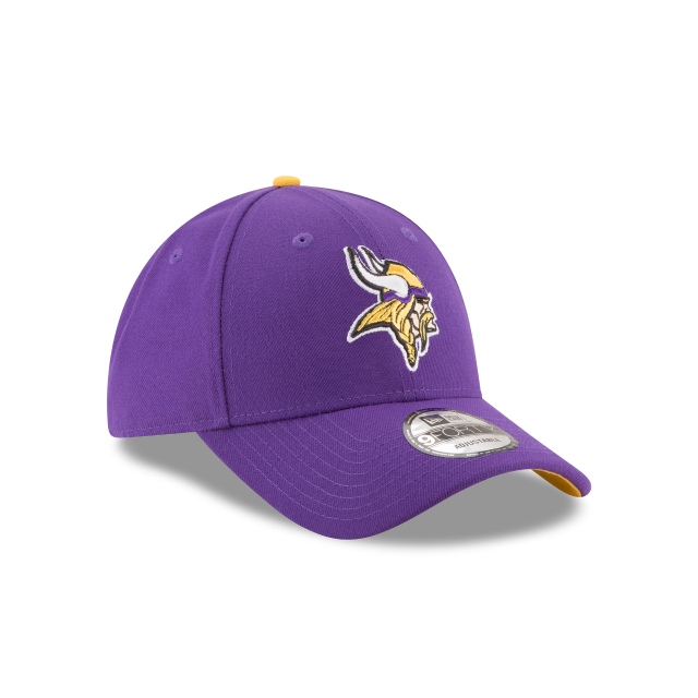 Minnesota Vikings NFL New Era Men Purple 9Forty The League Adjustable Hat product image 4, provided for visual reference and