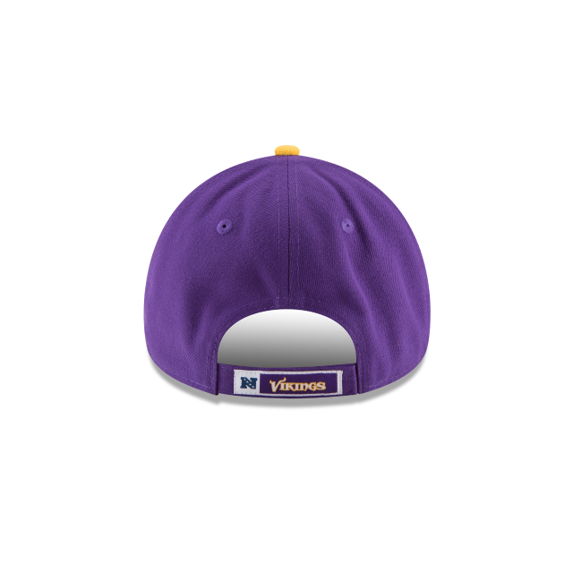 Minnesota Vikings NFL New Era Men Purple 9Forty The League Adjustable Hat product image 2, provided for visual reference and