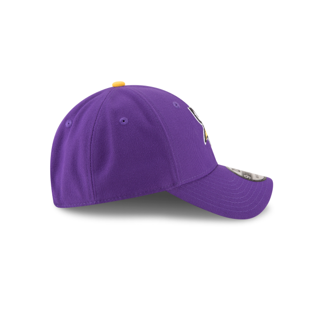 Minnesota Vikings NFL New Era Men Purple 9Forty The League Adjustable Hat product image 6, provided for visual reference and
