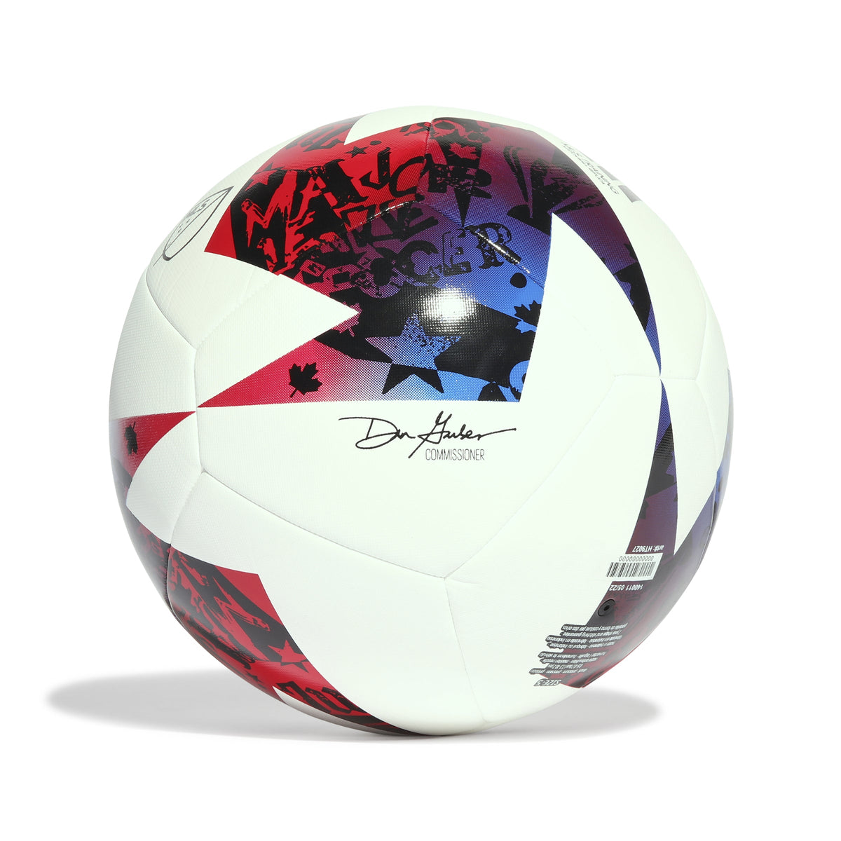 MLS Adidas Training Soccer Ball product image 2, provided for visual reference and product detail review