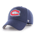 Montreal Canadiens NHL 47 Brand Men Navy MVP Adjustable Hat product image 1, provided for visual reference and product