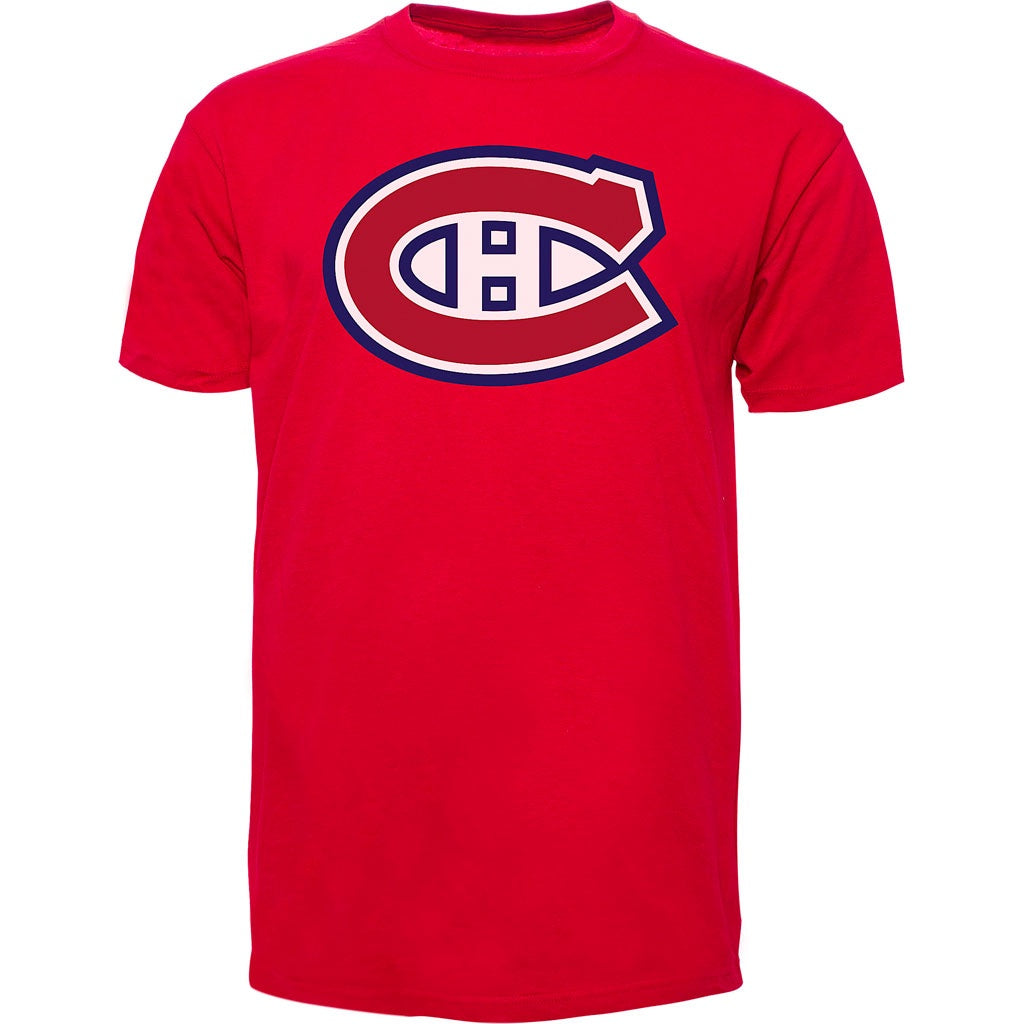Montreal Canadiens NHL 47 Brand Men Red Imprint Fan T-Shirt product image 1, provided for visual reference and product