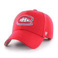Montreal Canadiens NHL 47 Brand Men Red MVP Adjustable Hat product image 1, provided for visual reference and product detail