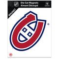 Montreal Canadiens NHL 8"x11" Die Cut Team Crest Magnet product image 1, provided for visual reference and product detail