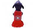 Montreal Canadiens NHL All Star Dogs Red Cheerleader Dog Dress product image 1, provided for visual reference and product