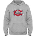 Montreal Canadiens NHL Bulletin Men Athletic Grey Express Twill Logo Hoodie product image 1, provided for visual reference
