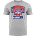 Montreal Canadiens NHL Bulletin Men Athletic Grey Hudson T-Shirt product image 1, provided for visual reference and product