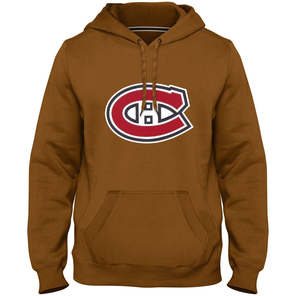 Montreal Canadiens NHL Bulletin Men Dune Express Twill Logo Hoodie product image 1, provided for visual reference and