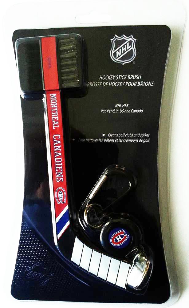 Montreal Canadiens NHL Caddy Pro Hockey Stick Golf Club Brush product image 1, provided for visual reference and product