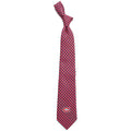 Montreal Canadiens NHL Eagles Wings Men Red Gingham Tie product image 1, provided for visual reference and product detail