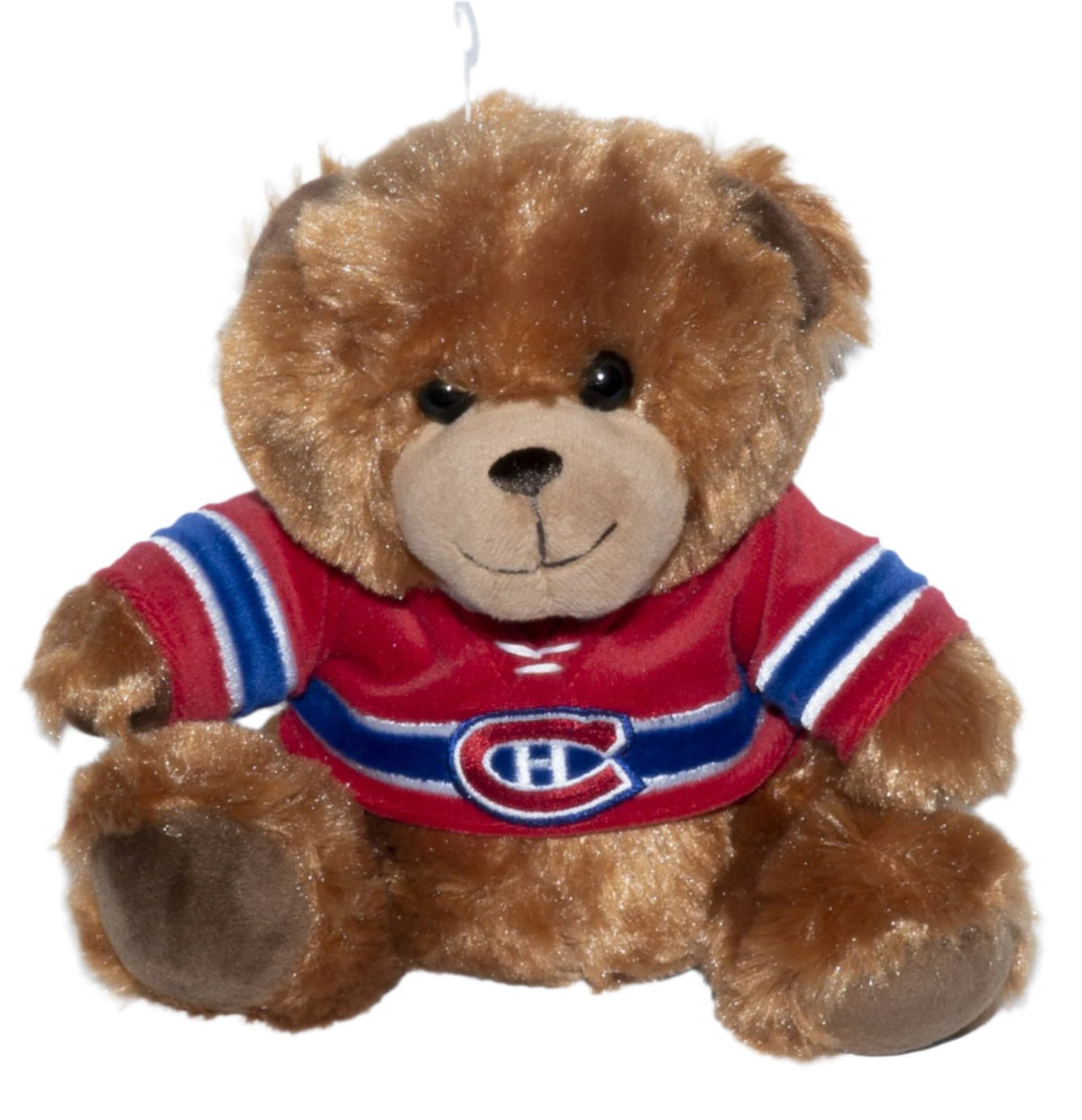 Montreal Canadiens NHL FOCO Red Team Uniform Seated Plush Bear product image 1, provided for visual reference and product