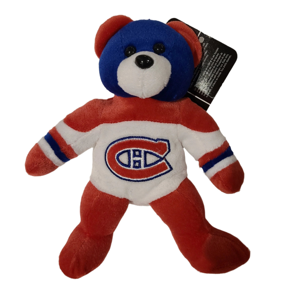 Montreal Canadiens NHL FOCO White Team Uniform Beanie Bear product image 1, provided for visual reference and product detail