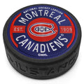 Montreal Canadiens NHL Gear Trimflexx Hockey Puck product image 1, provided for visual reference and product detail review