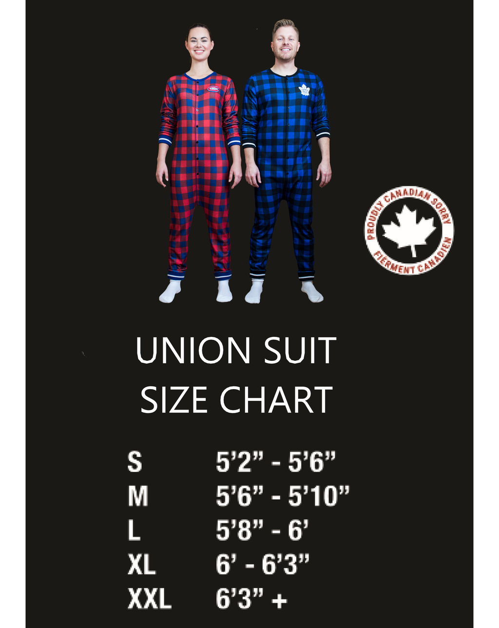 Montreal Canadiens NHL Hockey Sockey Unisex Red Union Suit Onesie product image 2, provided for visual reference and product