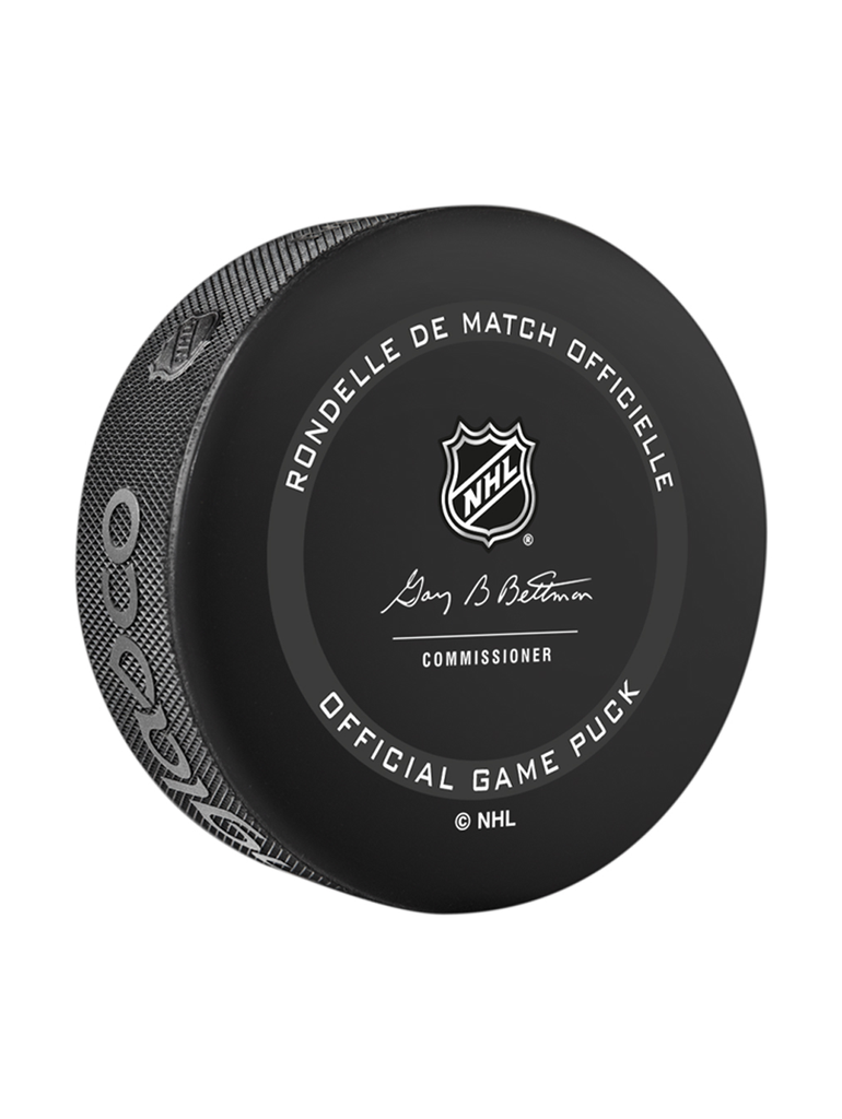 Montreal Canadiens NHL Inglasco 2025-26 Officially Licensed Game Hockey Puck product image 3, provided for visual reference