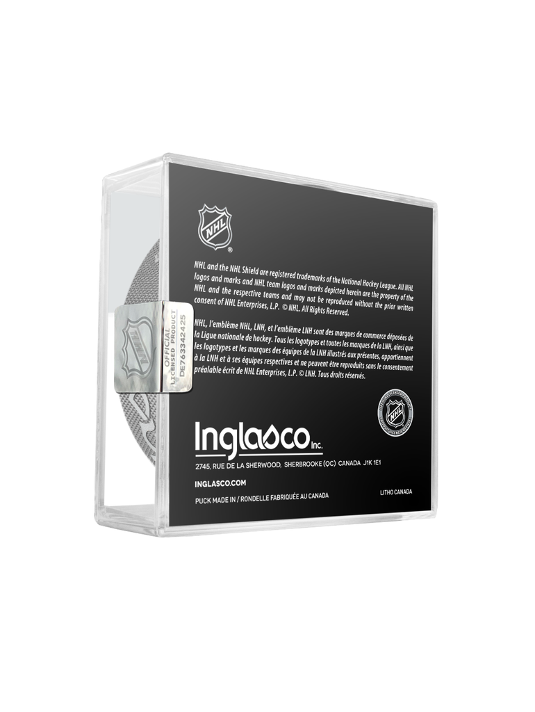 Montreal Canadiens NHL Inglasco 2025-26 Officially Licensed Game Hockey Puck product image 4, provided for visual reference