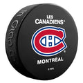 Montreal Canadiens NHL Inglasco Basic Souvenir Hockey Puck product image 1, provided for visual reference and product detail