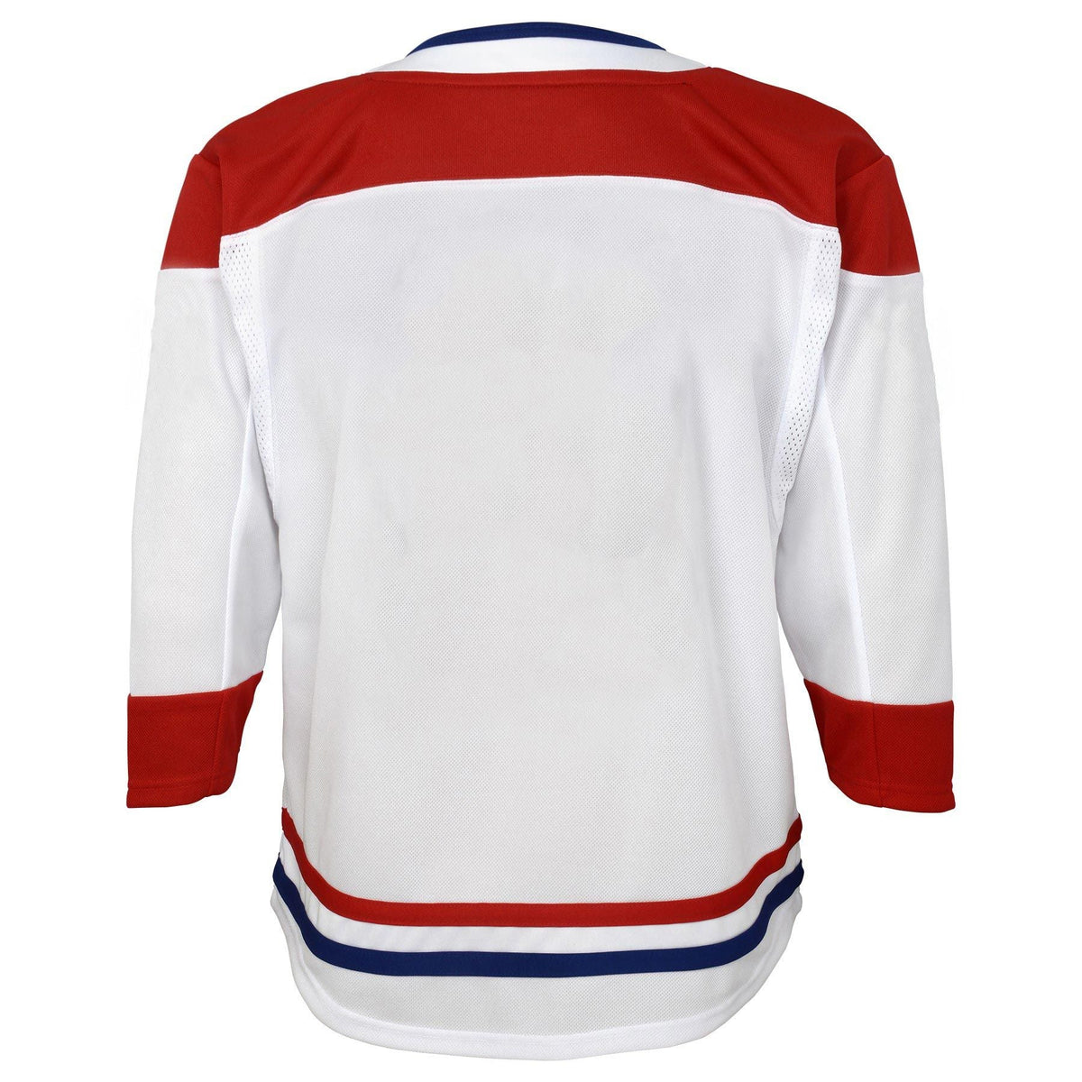 Montreal Canadiens NHL Outerstuff Youth White Premier Jersey product image 2, provided for visual reference and product
