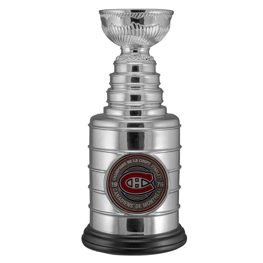 Montreal Canadiens NHL TSV 1976 Stanley Cup Champions 8" Replica Trophy product image 1, provided for visual reference and