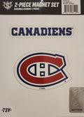 Montreal Canadiens NHL TSV 2 Piece Set Team Magnet product image 1, provided for visual reference and product detail review