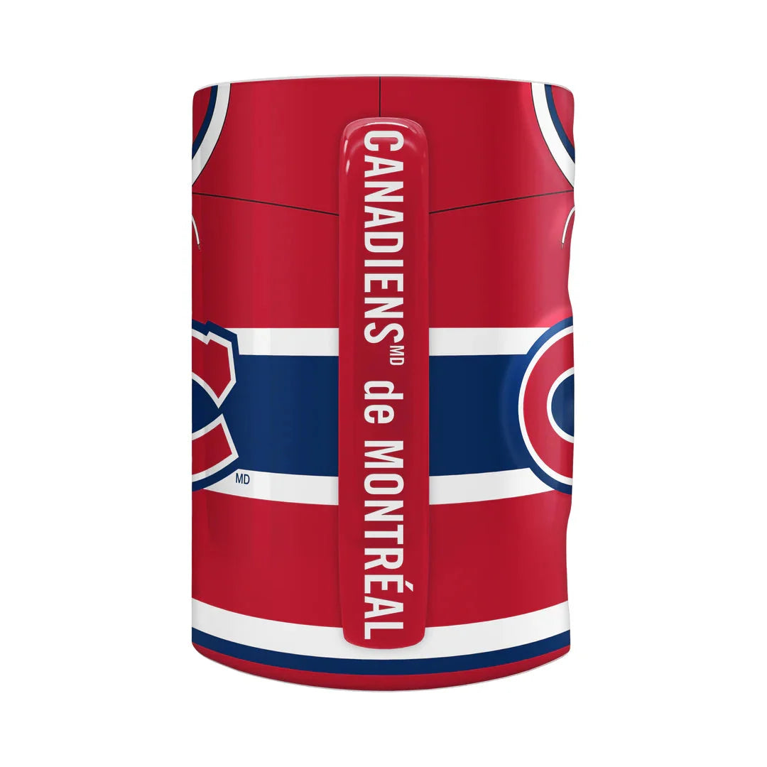 Montreal Canadiens NHL TSV 20oz Team Uniform Sculpted Mug product image 3, provided for visual reference and product detail