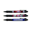 Montreal Canadiens NHL TSV 3 Pack Soft Grip Pen Set product image 1, provided for visual reference and product detail review