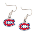 Montreal Canadiens NHL WinCraft Team Logo Earrings product image 1, provided for visual reference and product detail review