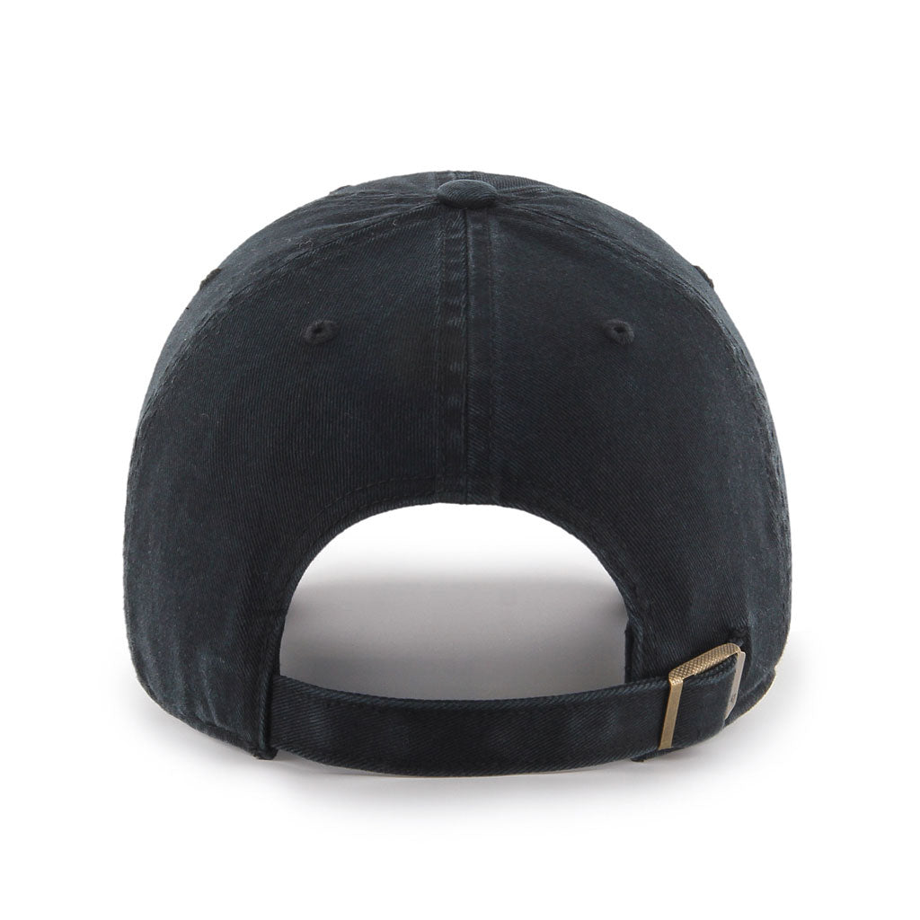 Montreal Expos MLB 47 Brand Men Black on Black Clean Up Adjustable Hat product image 2, provided for visual reference and