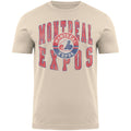 Montreal Expos MLB Bulletin Men Beige Cooperstown The Natural T-Shirt product image 1, provided for visual reference and
