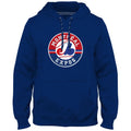 Montreal Expos MLB Bulletin Men Royal Blue 1992-2004 Cooperstown Express Twill Logo Hoodie product image 1, provided for